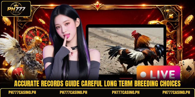 Accurate records guide careful long term breeding choices Accurate records guide careful long term breeding choices