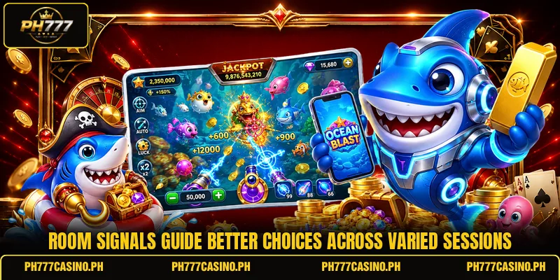 Room signals guide better choices across varied sessions Room signals guide better choices across varied sessions